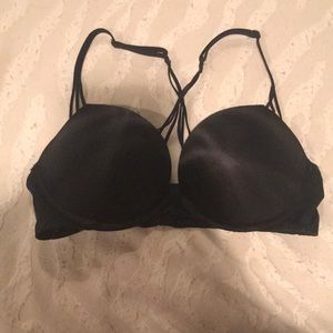 Black Victoria’s Secret bombshell plunge bra